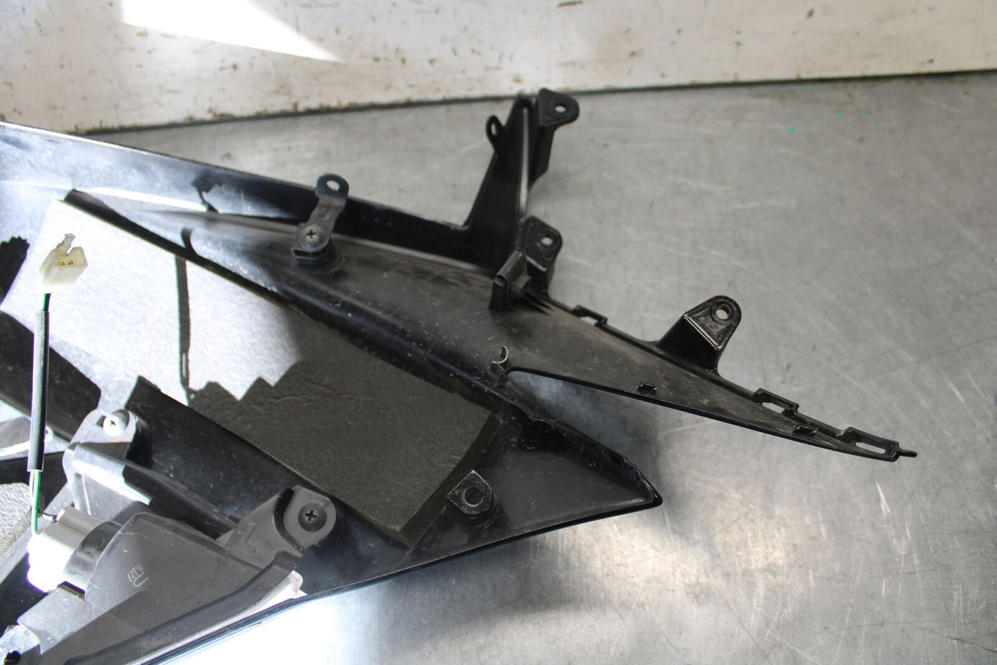 09-12 KAWASAKI NINJA ZX6R LEFT LOWER MID UPPER SIDE FAIRING COWL BB698