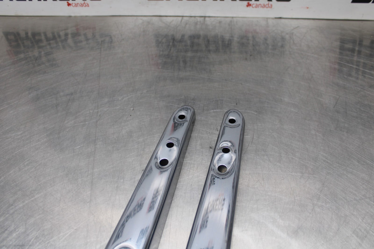 09 HARLEY-DAVIDSON SPORTSTER 1200 CUSTOM XL1200C REAR FRAME COVERS STRUTS  BB776