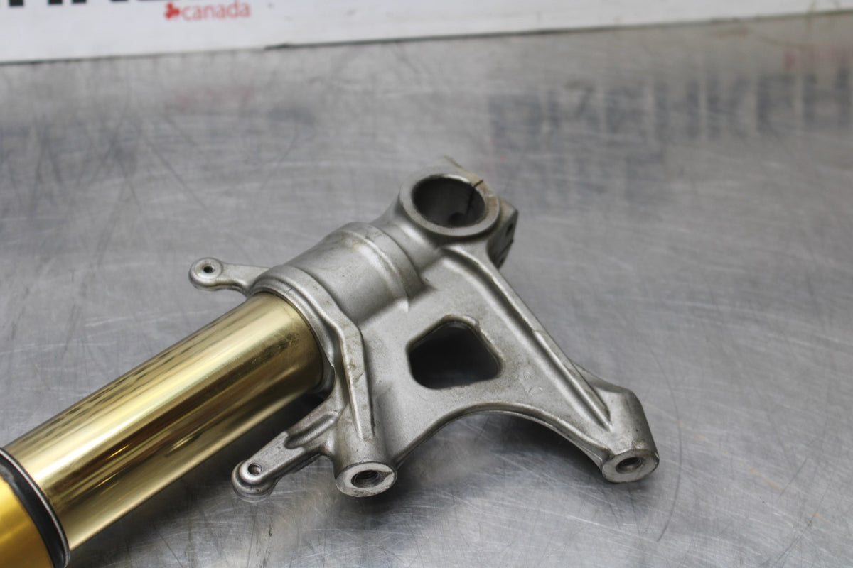 24 APRILIA TUONO V4 1100 FACTORY ABS LEFT FRONT FORK SHOCK SUSPENSION BB887