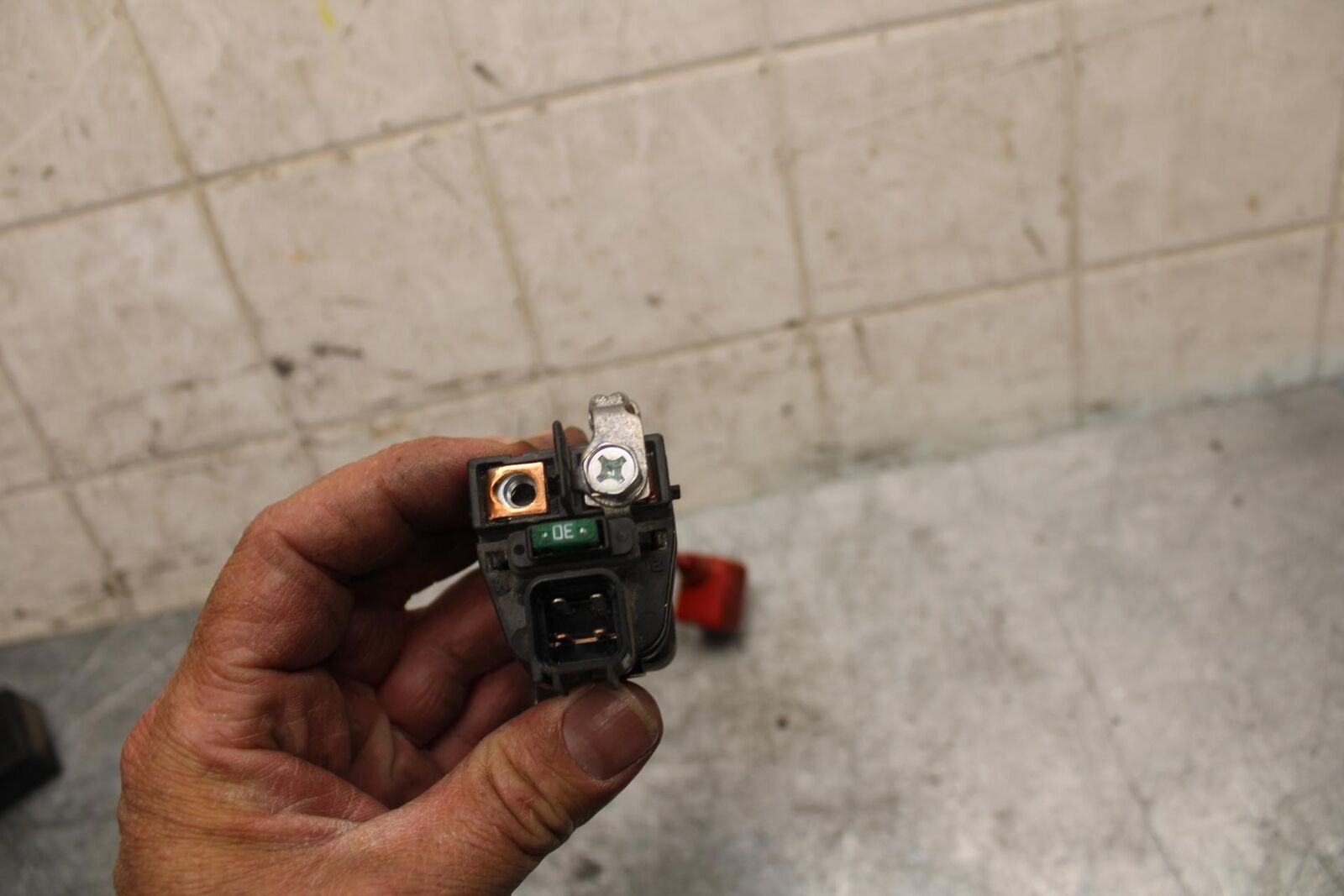 2007 Suzuki GSXR600 ENGINE STARTER RELAY STARTING MOTOR SWITCH 31800-41G10 BB540