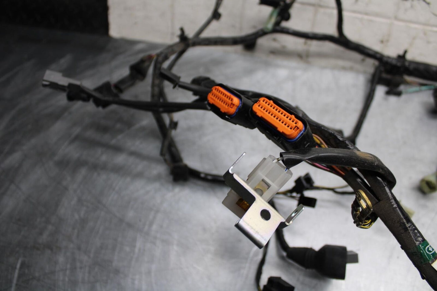 11-14 KAWASAKI VERSYS 650 LE 650C MAIN ENGINE WIRING HARNESS MOTOR WIRE  BB498