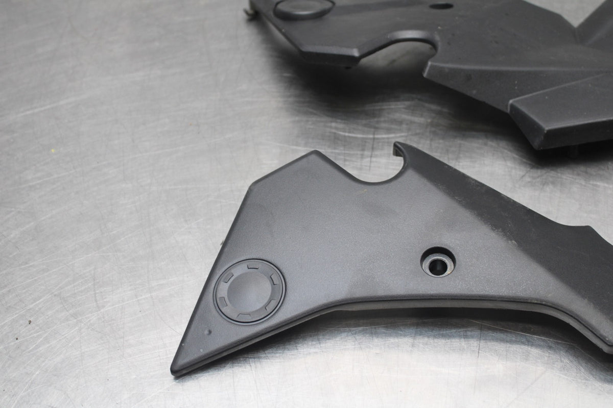 12-16 KAWASAKI NINJA 650 EX650F ABS RIGHT LEFT FRAME MID COVERS COWLS BB860