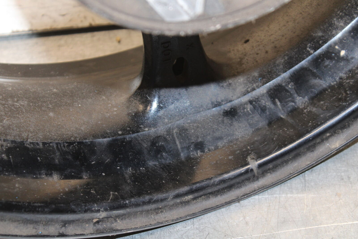 06-07 SUZUKI GSXR750 REAR WHEEL BACK RIM BB670