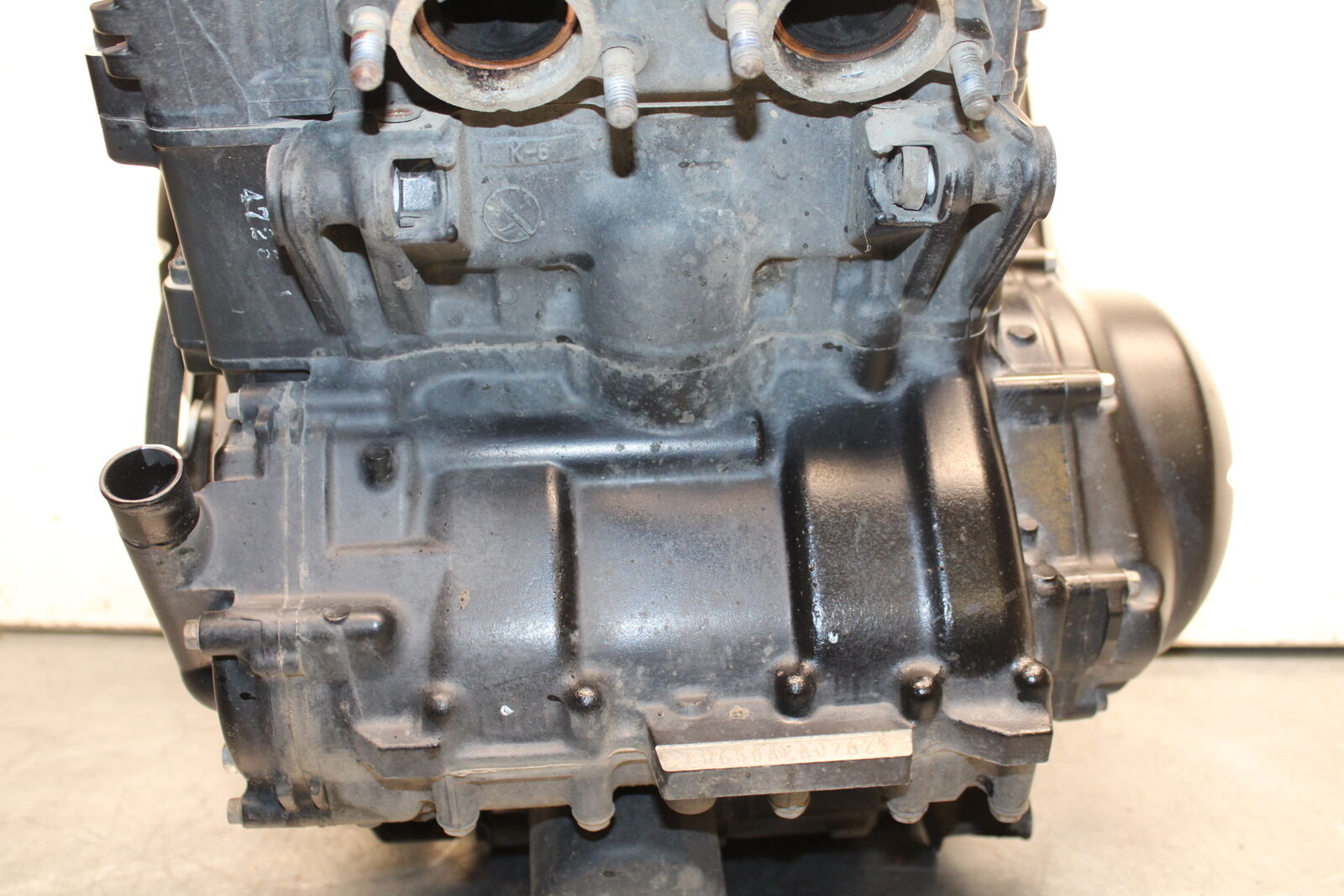 12-17 KAWASAKI ER-6N Z650 ENGINE MOTOR BB709