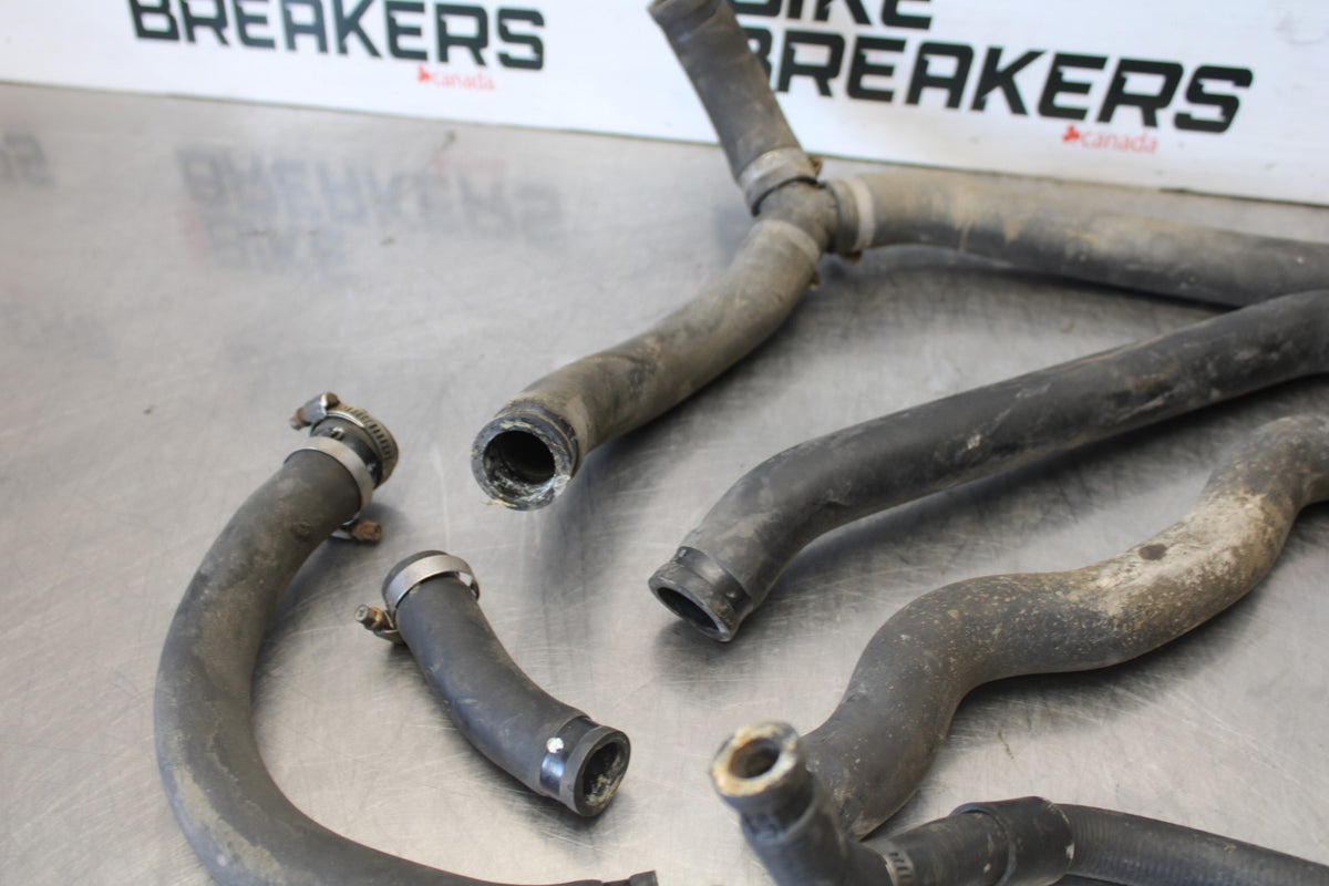 06-07 HONDA INTERCEPTOR 800 VFR800 RADIATOR HOSES COOLANT WATER PIPES BB917