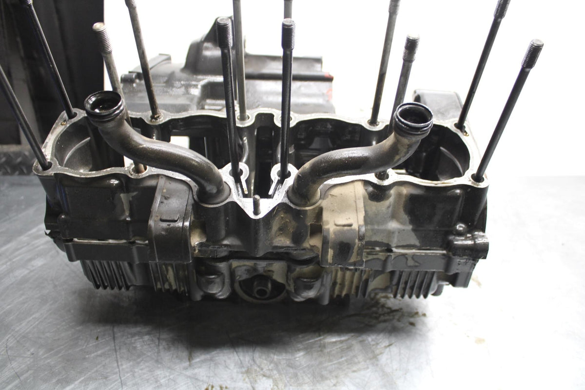 91-92 SUZUKI GSXR750 M  ENGINE MOTOR CRANKCASE CRANK CASES BLOCK BB493