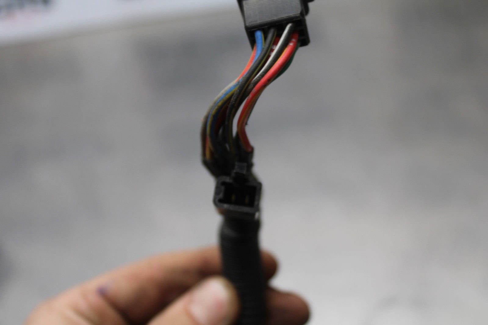 03-08 KAWASAKI VULCAN 1600 LEFT CLIP ON HANDLE HORN SIGNALS SWITCH BB196