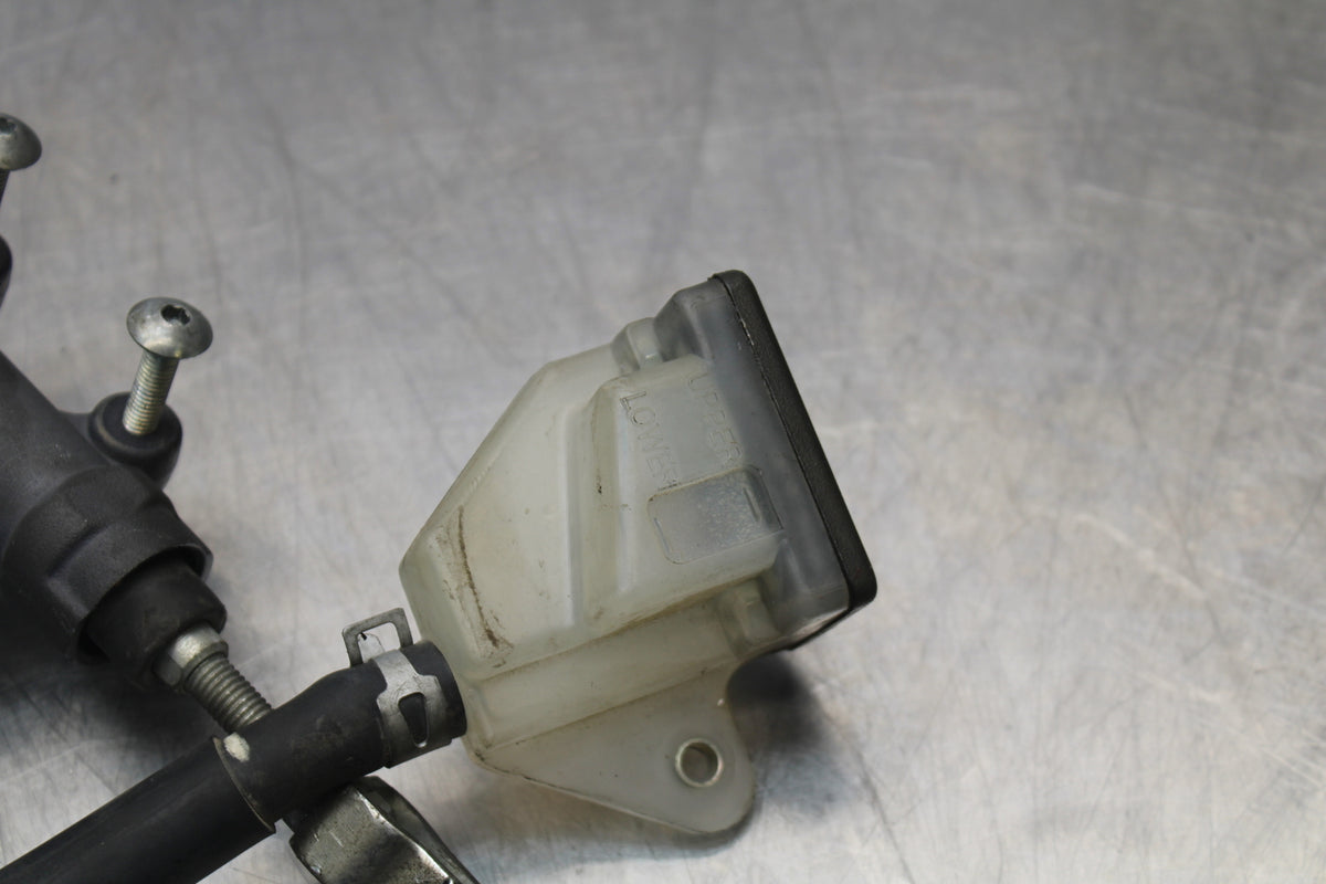 04-09 SUZUKI GS500F REAR BACK BRAKE MASTER CYLINDER W RESERVOIR BB165