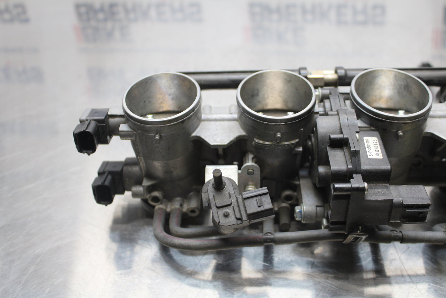 13-17 KAWASAKI NINJA ZX6R ZX636 ABS MAIN FUEL INJECTORS / THROTTLE BODIES BB143