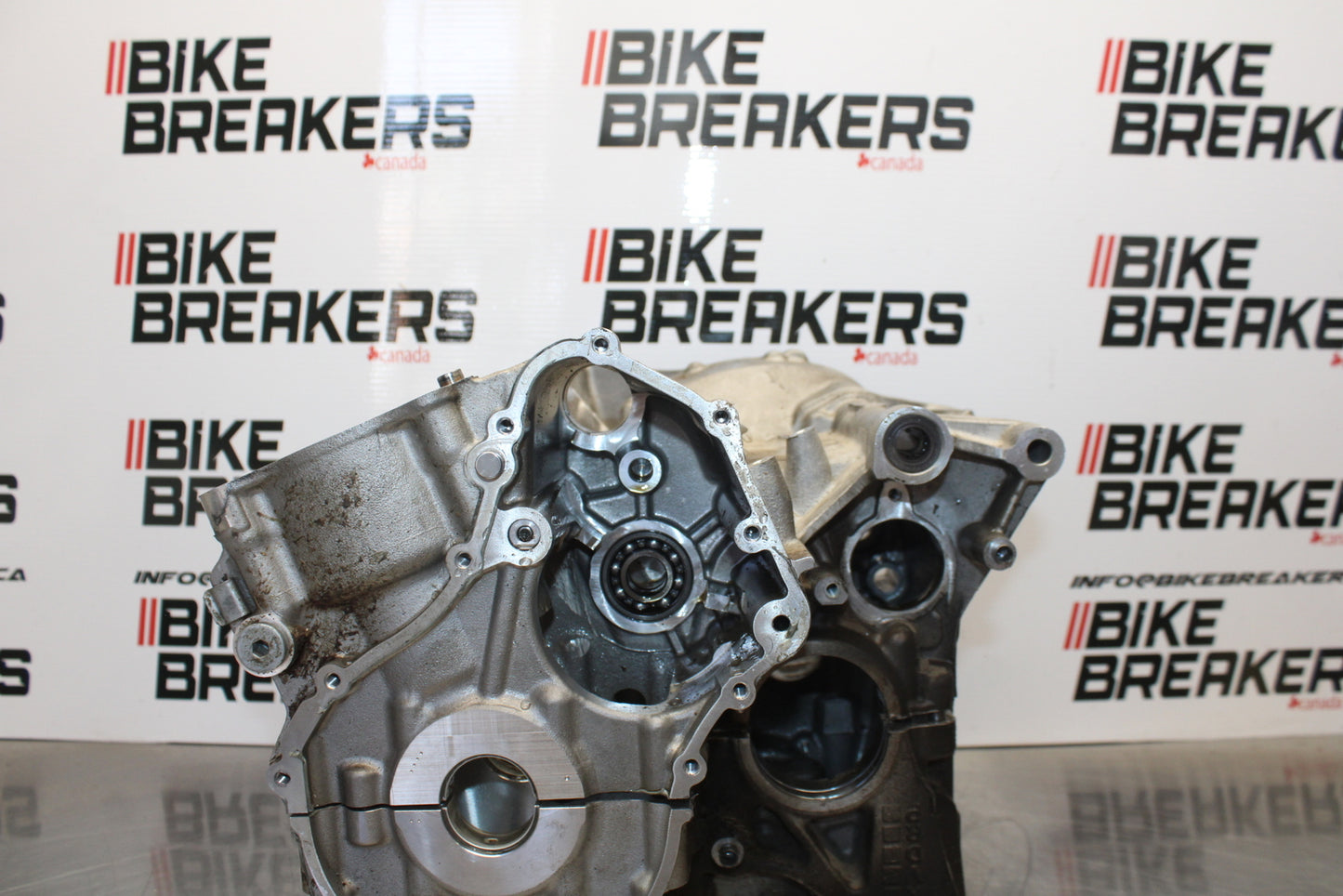 10-11 BMW S1000RR ENGINE MOTOR CRANKCASE CRANK CASES BLOCK BB168