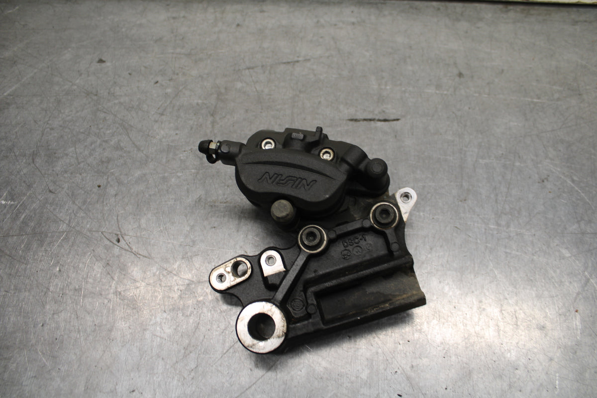 24 KAWASAKI NINJA 500 ABS REAR BACK BRAKE CALIPER W MOUNT BRACKET BB744