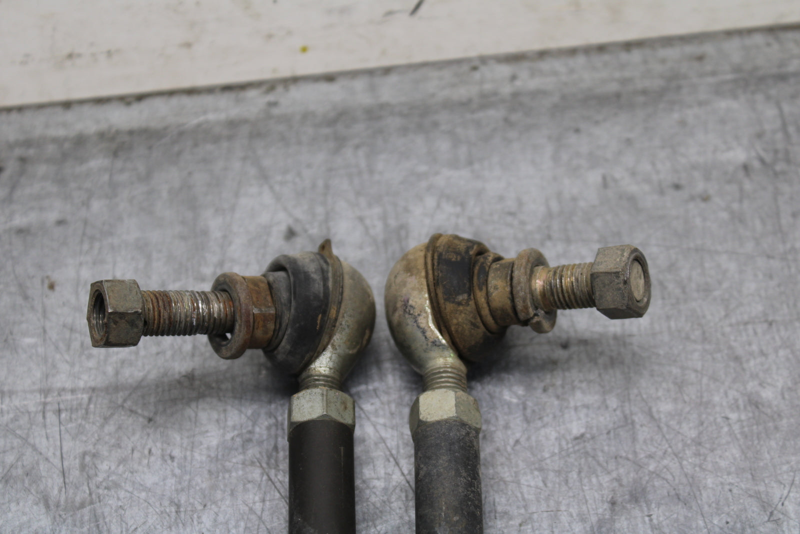 85-86 SUZUKI QUADRACER 250 STEERING TIE RODS ROD SET PAIR BB126