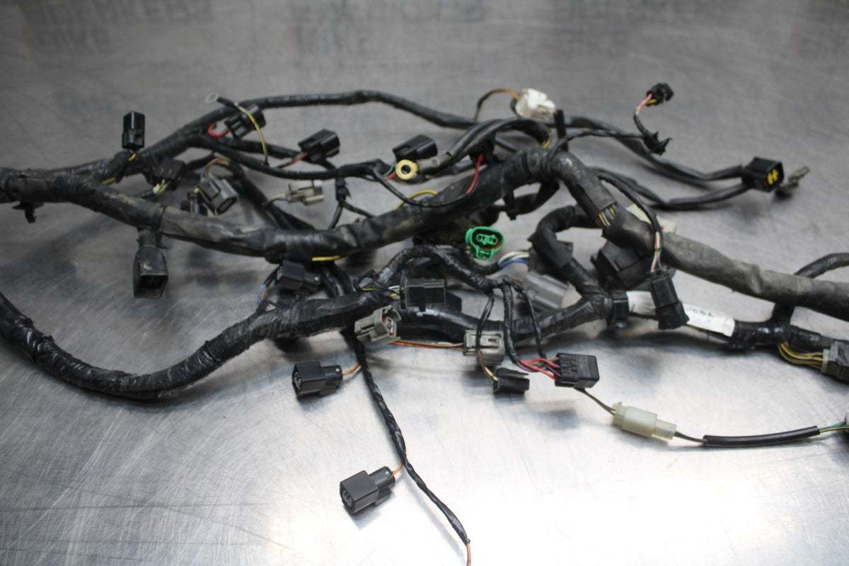07-08 KAWASAKI NINJA ZX6R MAIN ENGINE WIRING HARNESS MOTOR WIRE LOOM BB855