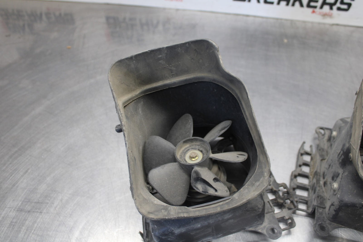 88-00 HONDA GOLDWING 1500 ENGINE RADIATOR COOLING FAN SET PAIR BB883