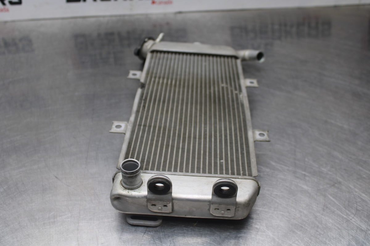 07 KAWASAKI NINJA 650 EX650 ENGINE RADIATOR MOTOR COOLER COOLING RADIATER BB844