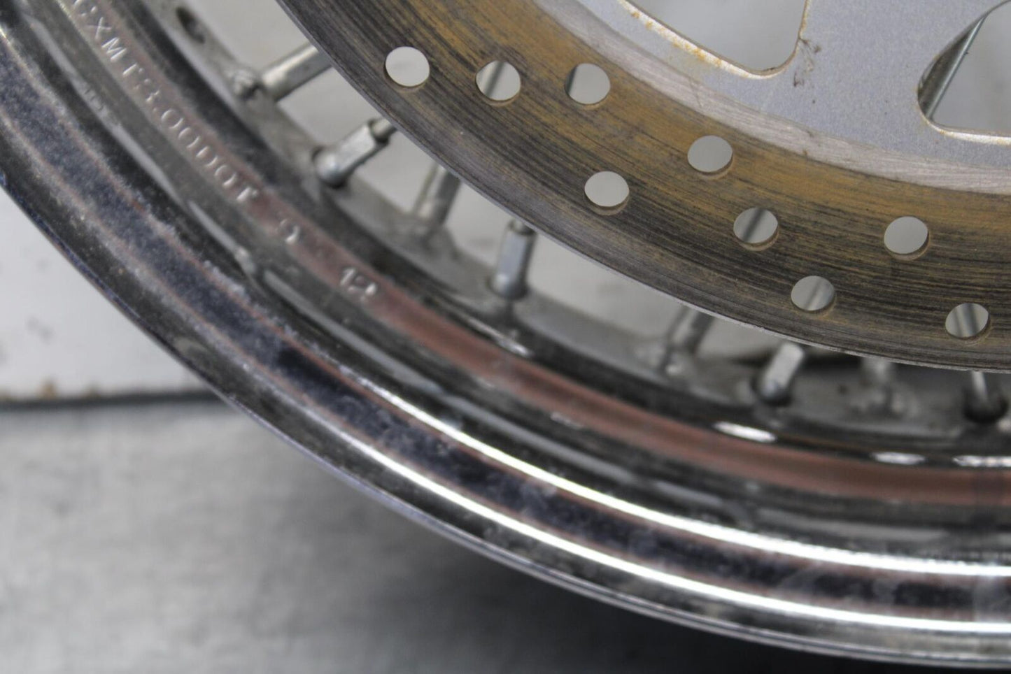 2013 Suzuki Boulevard C50T FRONT WHEEL RIM BB625