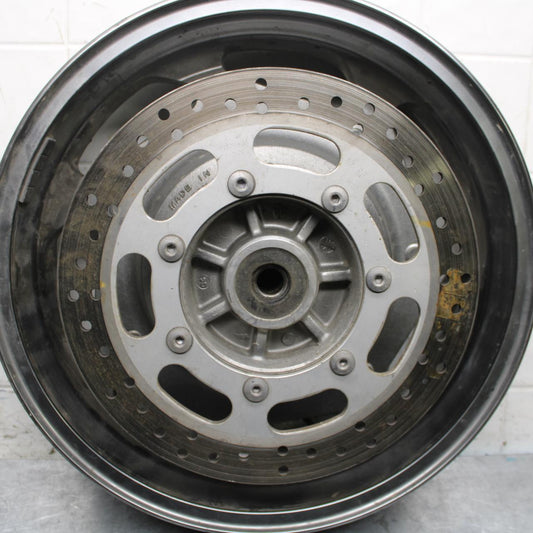 2005 Kawasaki Vulcan 1600 VN1600D Nomad REAR ROTOR AND WHEEL BB556