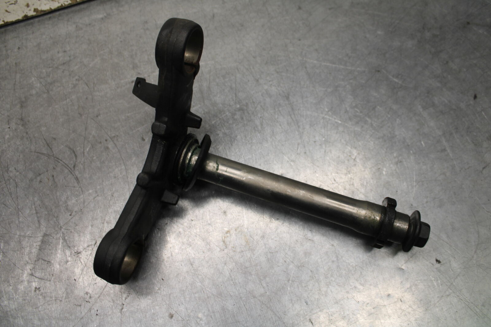 08-12 KAWASAKI NINJA 250R EX250J FRONT FORKS CLAMP LOWER TRIPLE TREE STEM BB111