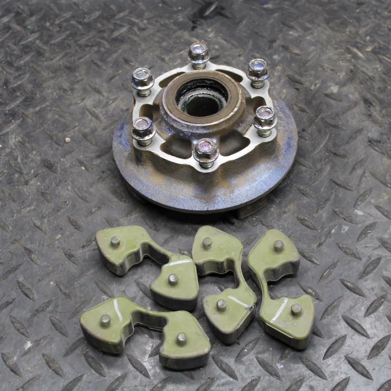 13-18 KAWASAKI NINJA ZX6R REAR HUB W SHOCK DAMPERS CUSH ABSORBERS BB203