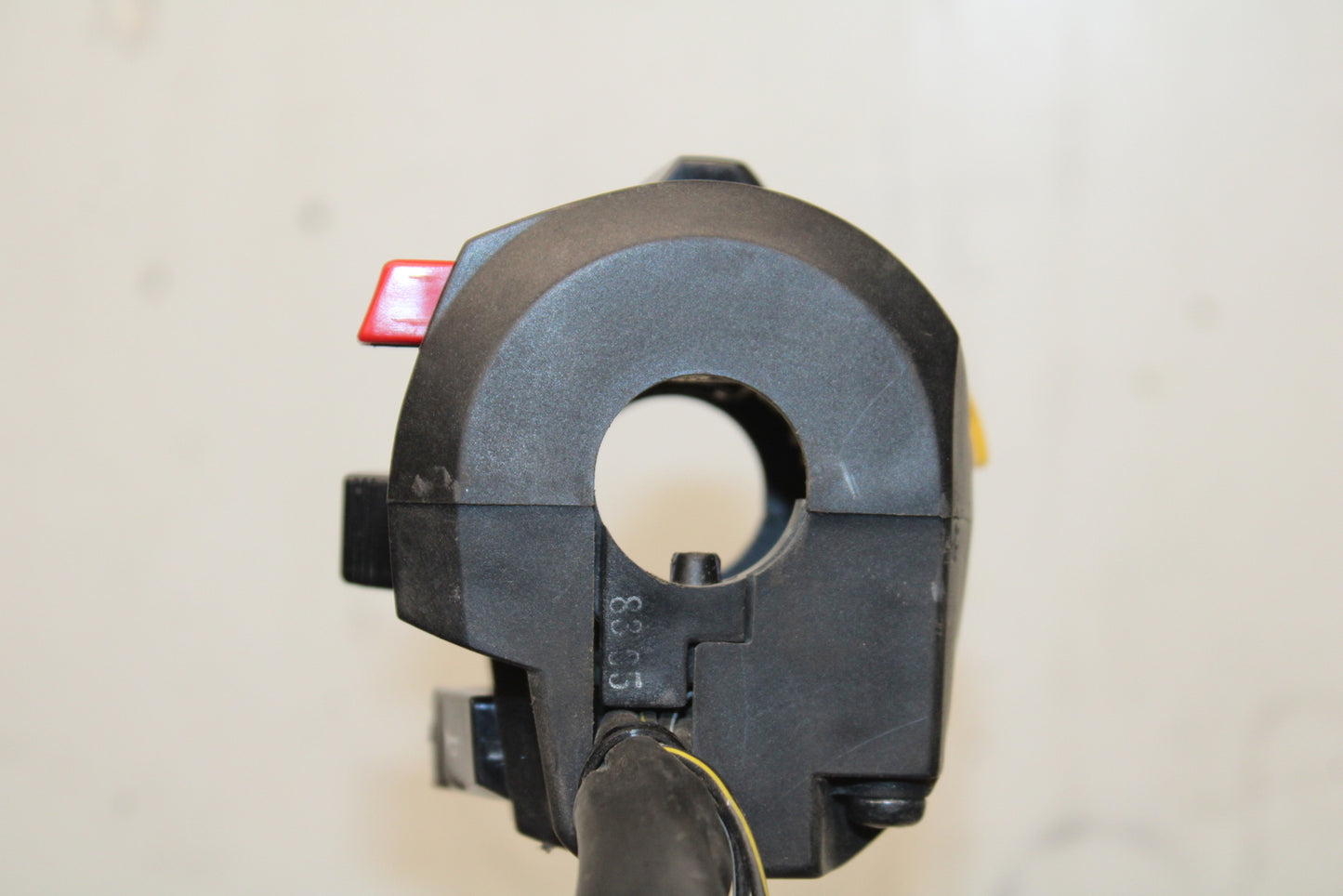 06-07 SUZUKI GSXR750 LEFT CLIP ON HANDLE HORN SIGNALS SWITCH SWITCHES BB132
