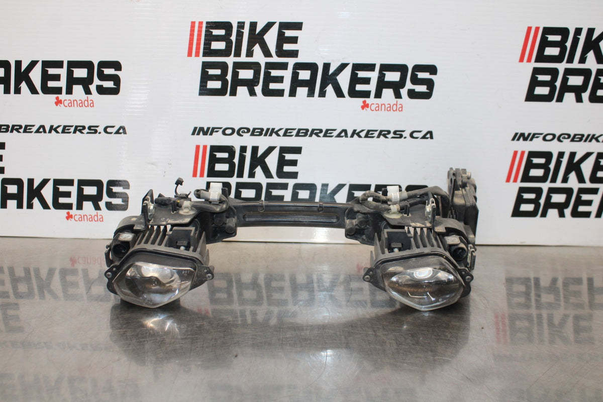 15-17 YAMAHA YZF R1 FRONT HEADLIGHT HEAD LIGHT LAMP & LIGHT CONTROL UNIT BB190