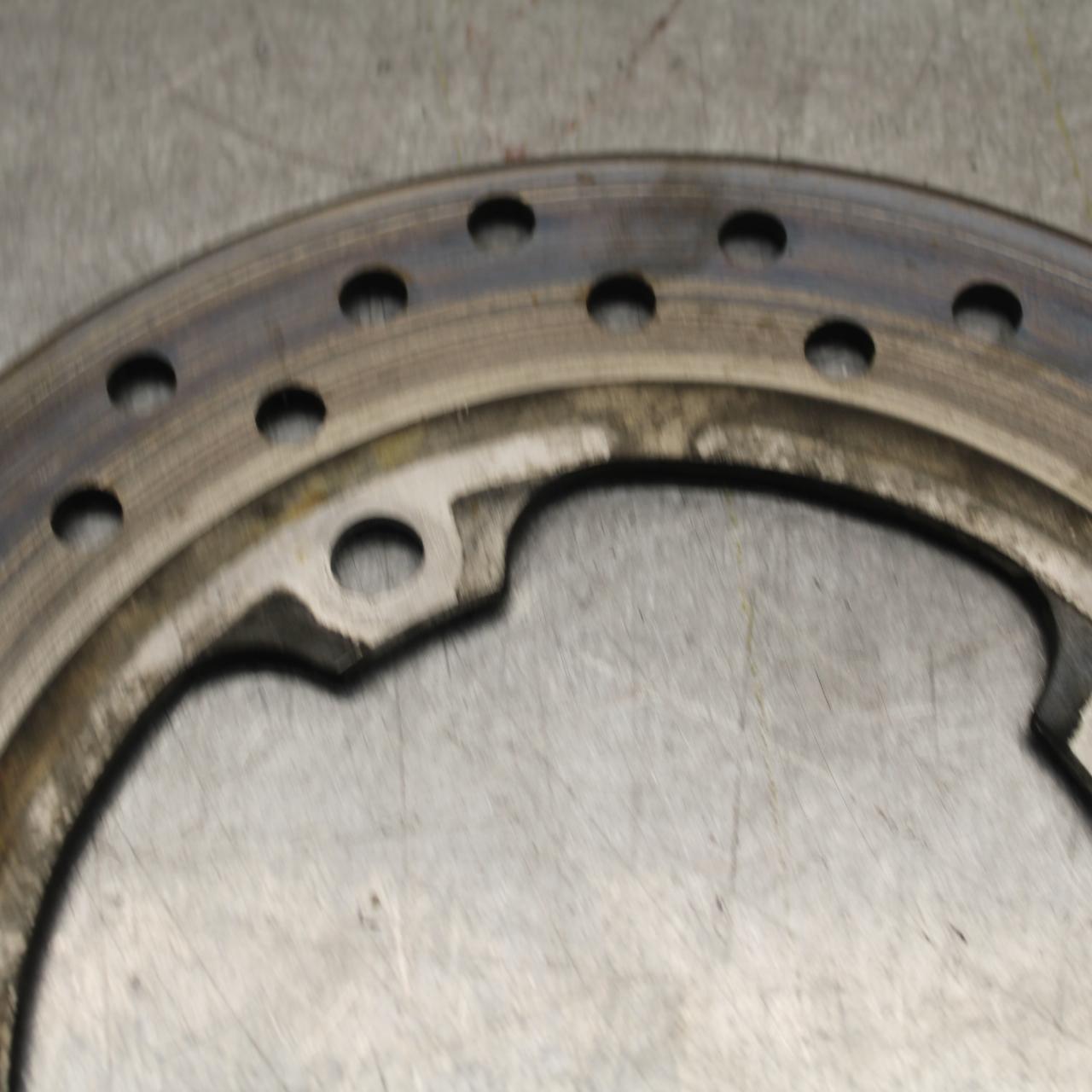 01-06 HONDA CBR600F4I REAR ROTOR BACK BRAKE DISC 42650-MBW-A11 BB644