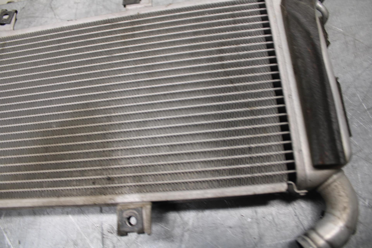 12-17 KAWASAKI NINJA 650 ENGINE RADIATOR MOTOR COOLER COOLING RADIATER BB470