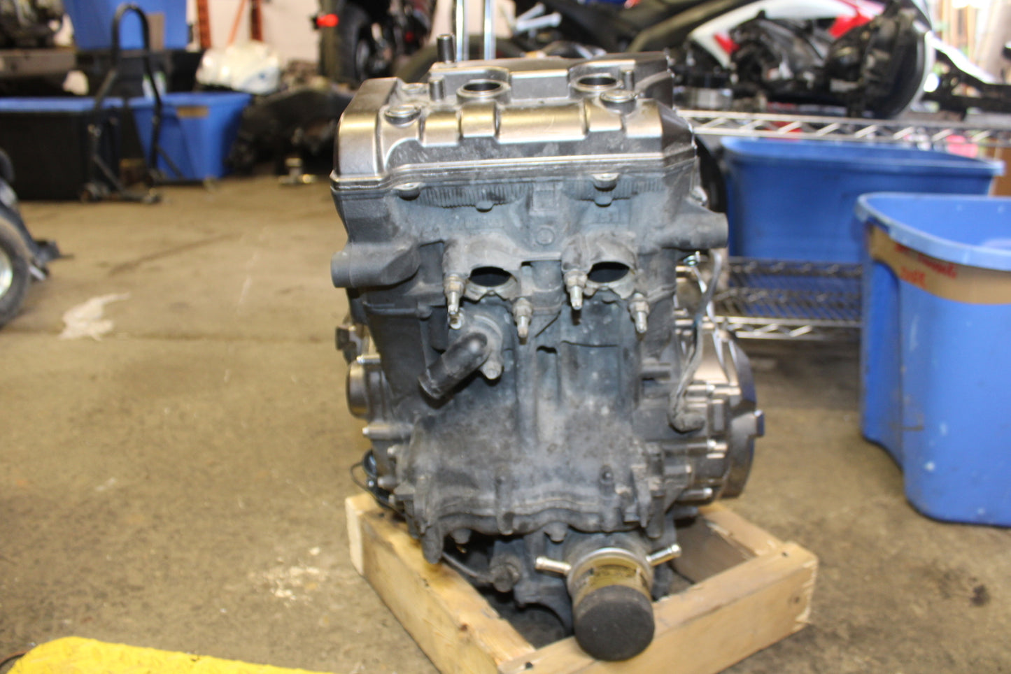 14-17 YAMAHA FZ07 ENGINE MOTOR 18683KM!! BB162