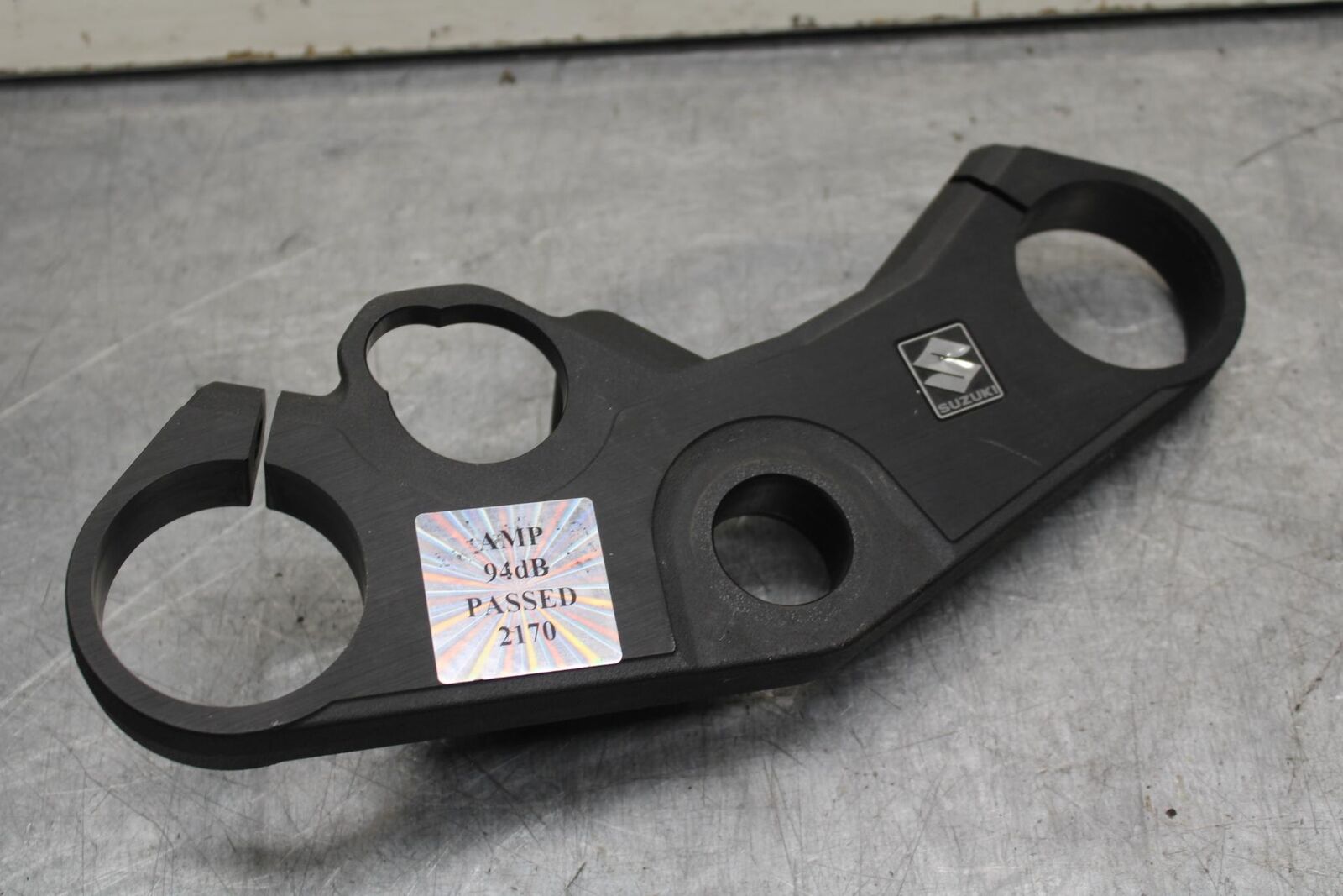 08-10 SUZUKI GSXR 600  FORKS UPPER TRIPLE TREE CLAMP BB92
