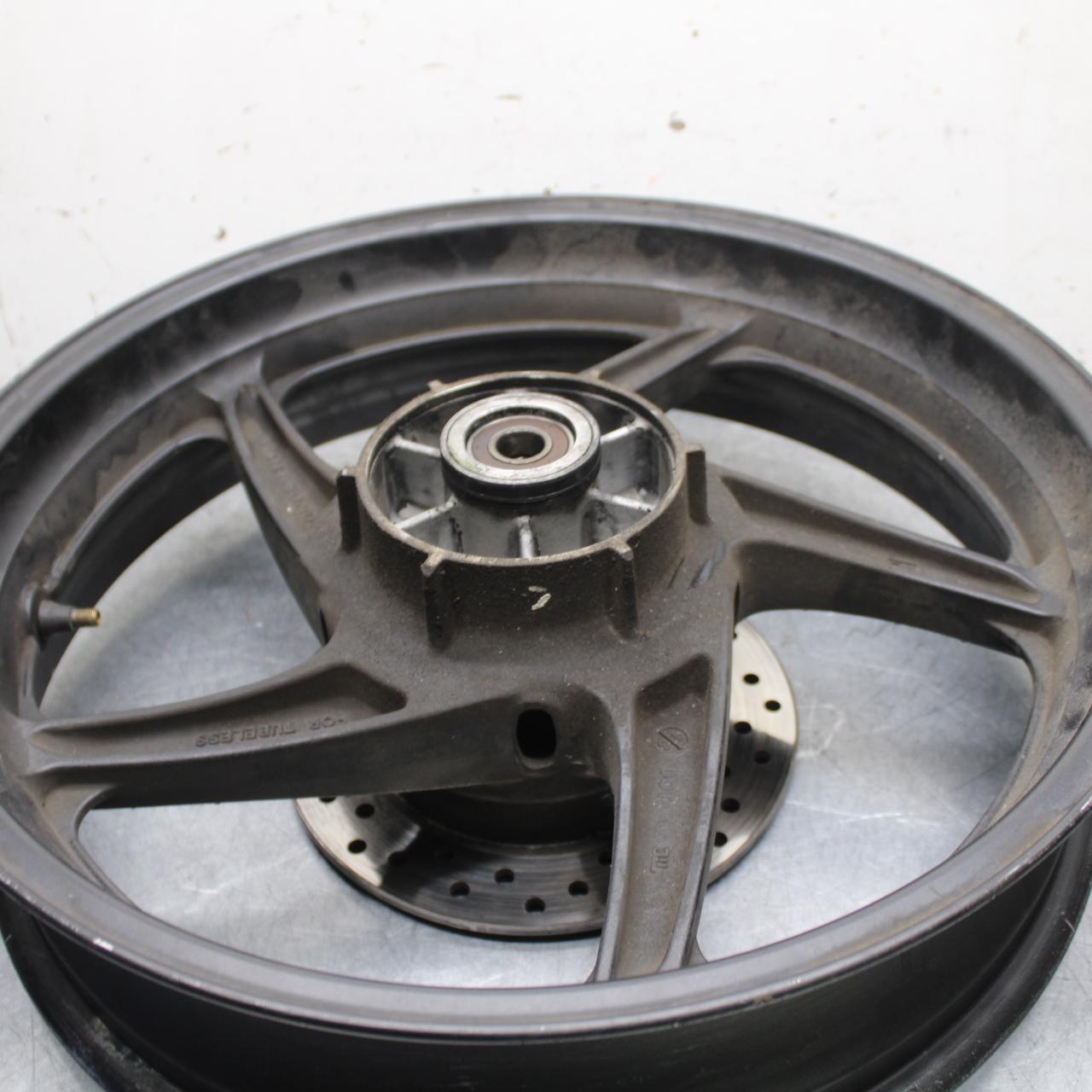 15-18 HONDA CB300FA REAR WHEEL AND ROTOR BACK BRAKE DISC BB646