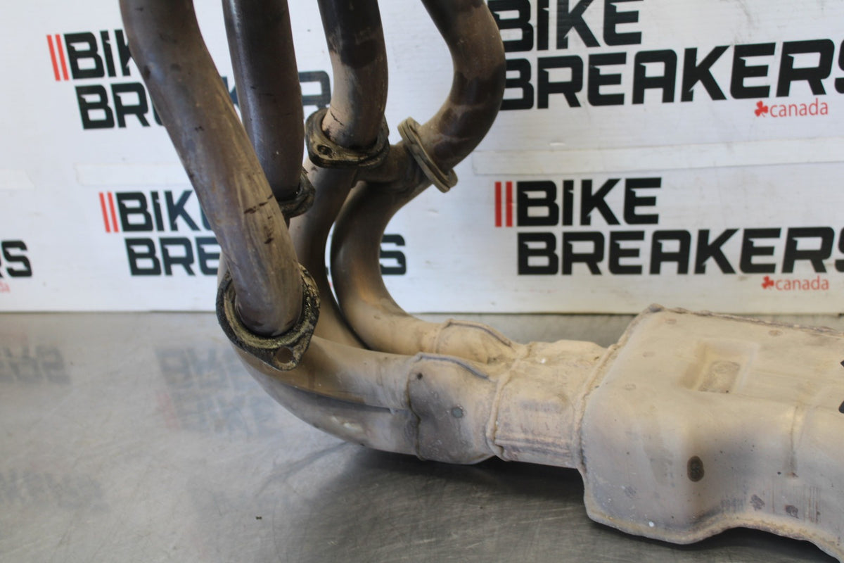 07-08 KAWASAKI NINJA ZX6R EXHAUST HEADER PIPES MANIFOLD BB937