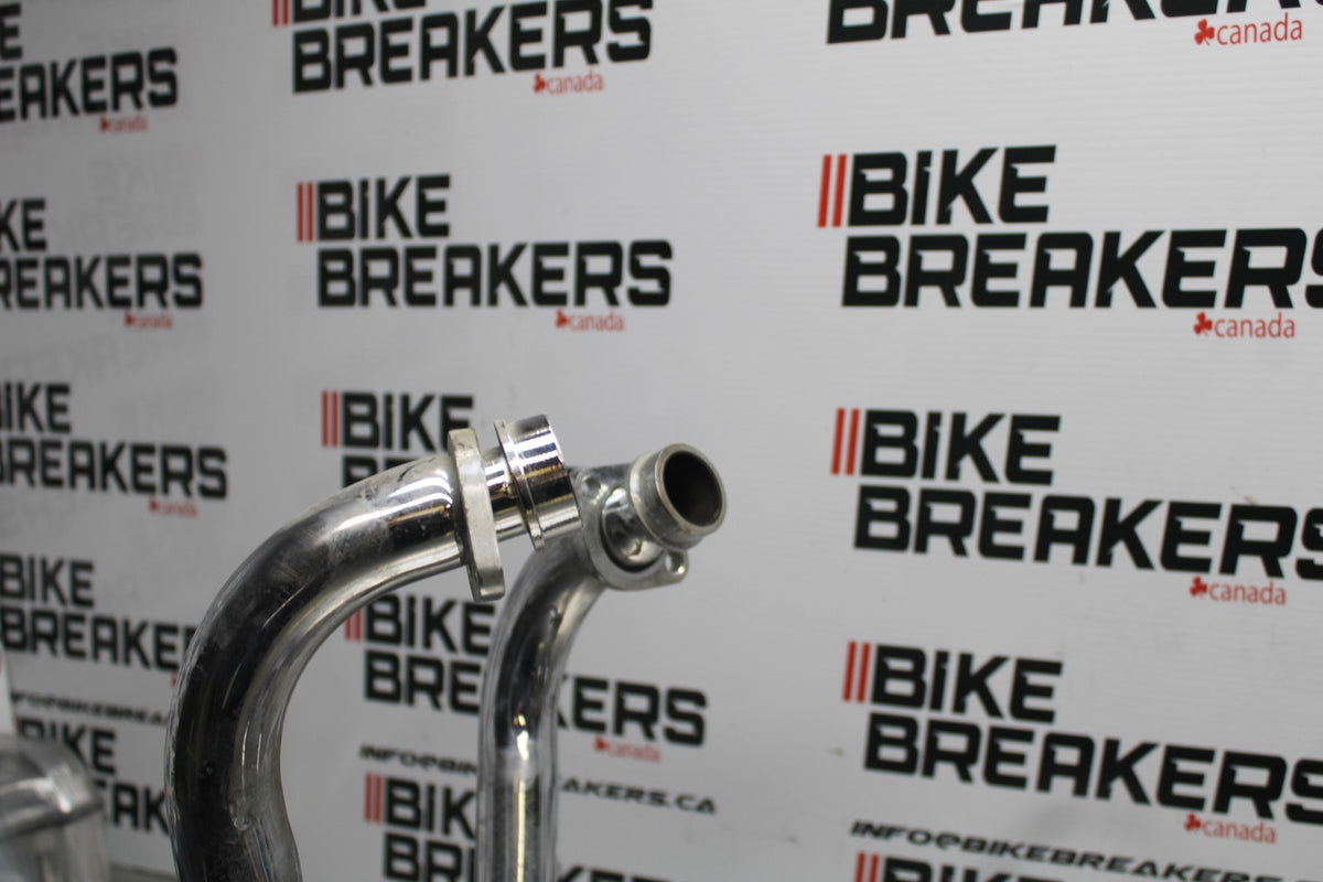 15 SUZUKI GW250F FULL EXHAUST SYSTEM HEADERS PIPE MUFFLER BB789