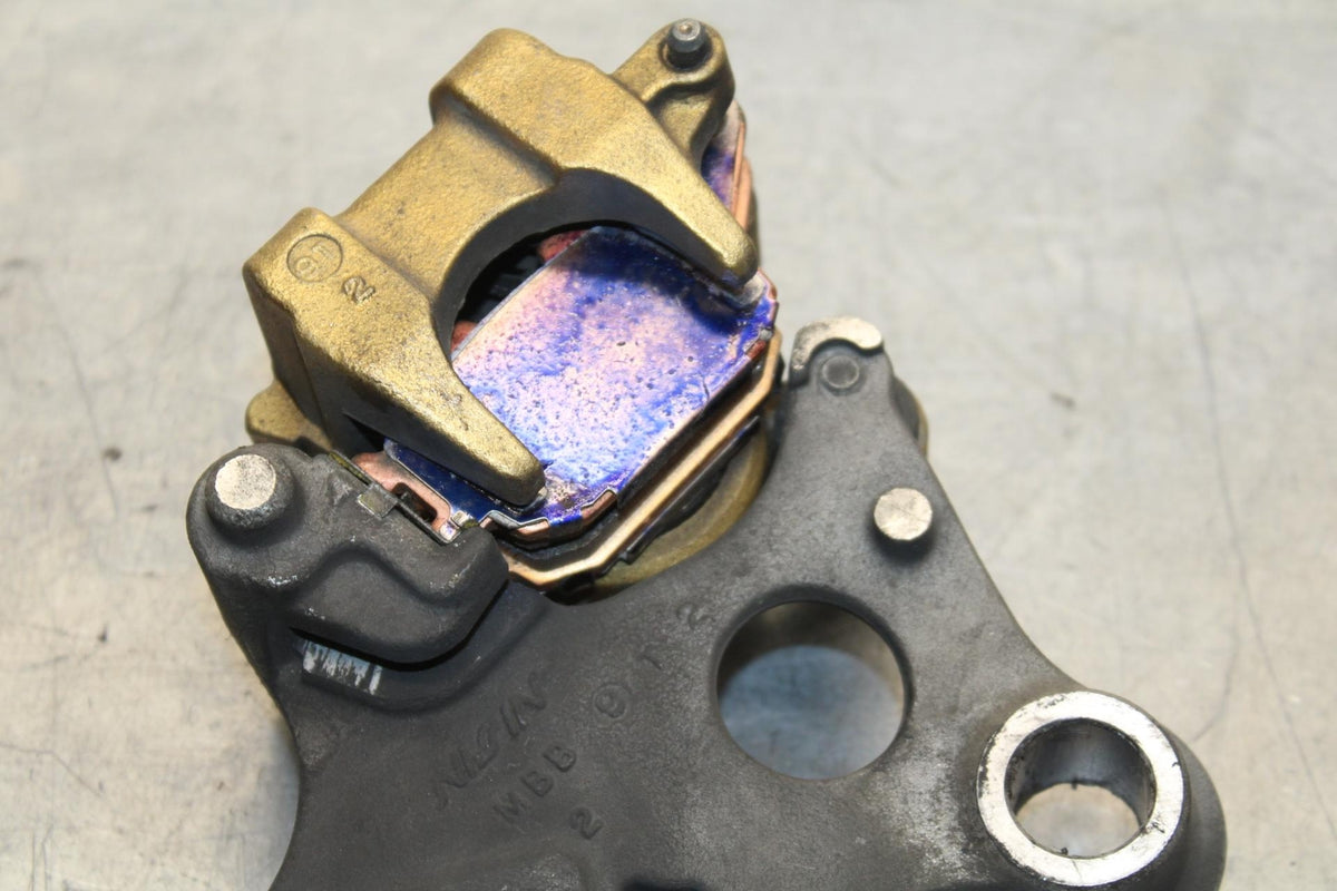 2000 Honda Super Hawk VTR1000F REAR BACK BRAKE CALIPER W MOUNT BRACKET BB577