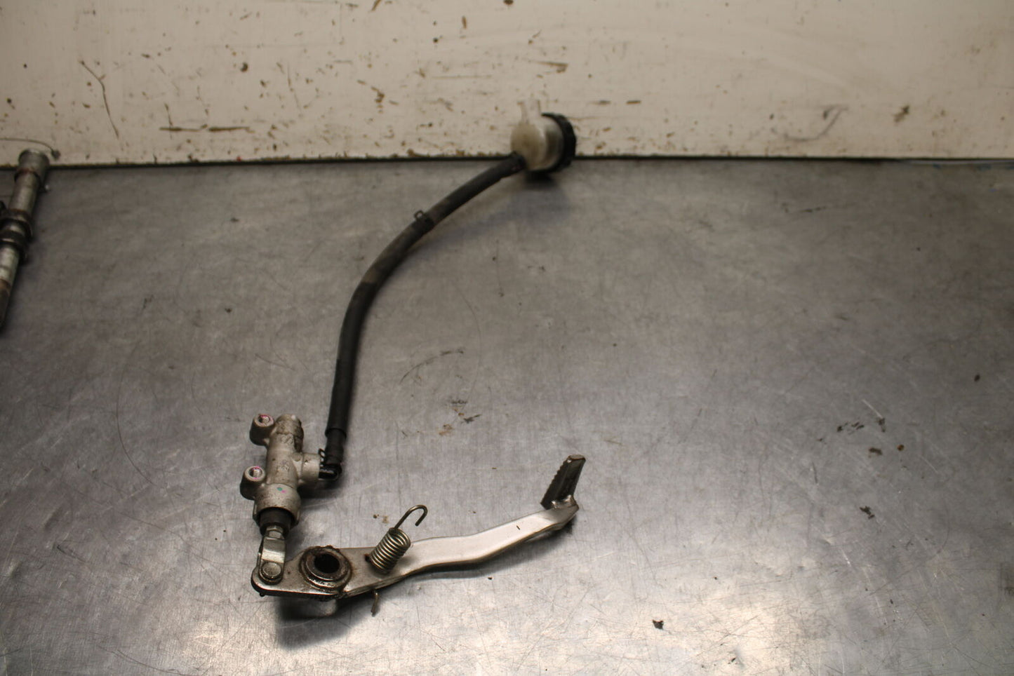 14-15 KAWASAKI NINJA 650 EX650F ABS REAR BRAKE MASTER CYLINDER W RESERVOIR BB741