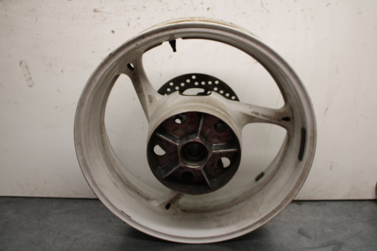 08-10 SUZUKI GSXR 600 REAR WHEEL BACK RIM BB753