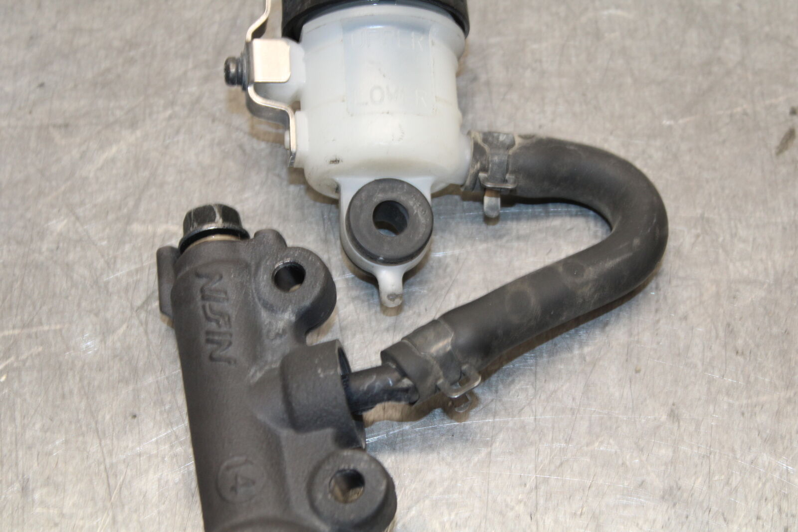 17-21 HONDA CBR1000RR SP REAR BACK BRAKE MASTER CYLINDER W RESERVOIR BB681