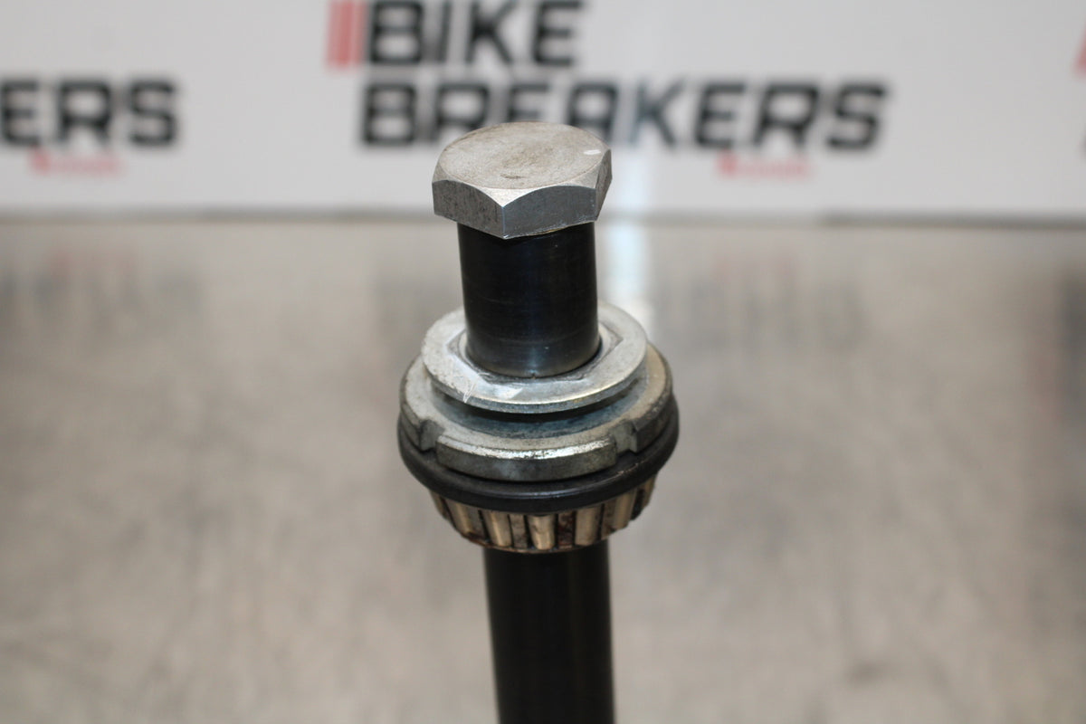 08 MOTO GUZZI BREVA 750 FRONT FORKS CLAMP LOWER TRIPLE TREE STEM BB154