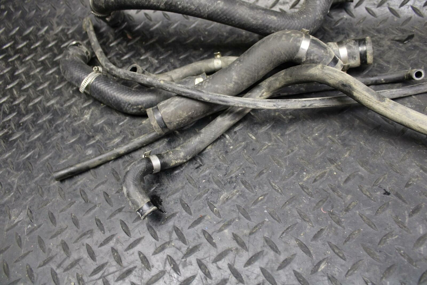 06-07 KAWASAKI NINJA ZX10R RADIATOR HOSES ENGINE COOLANT WATER PIPES HOSE  BB186