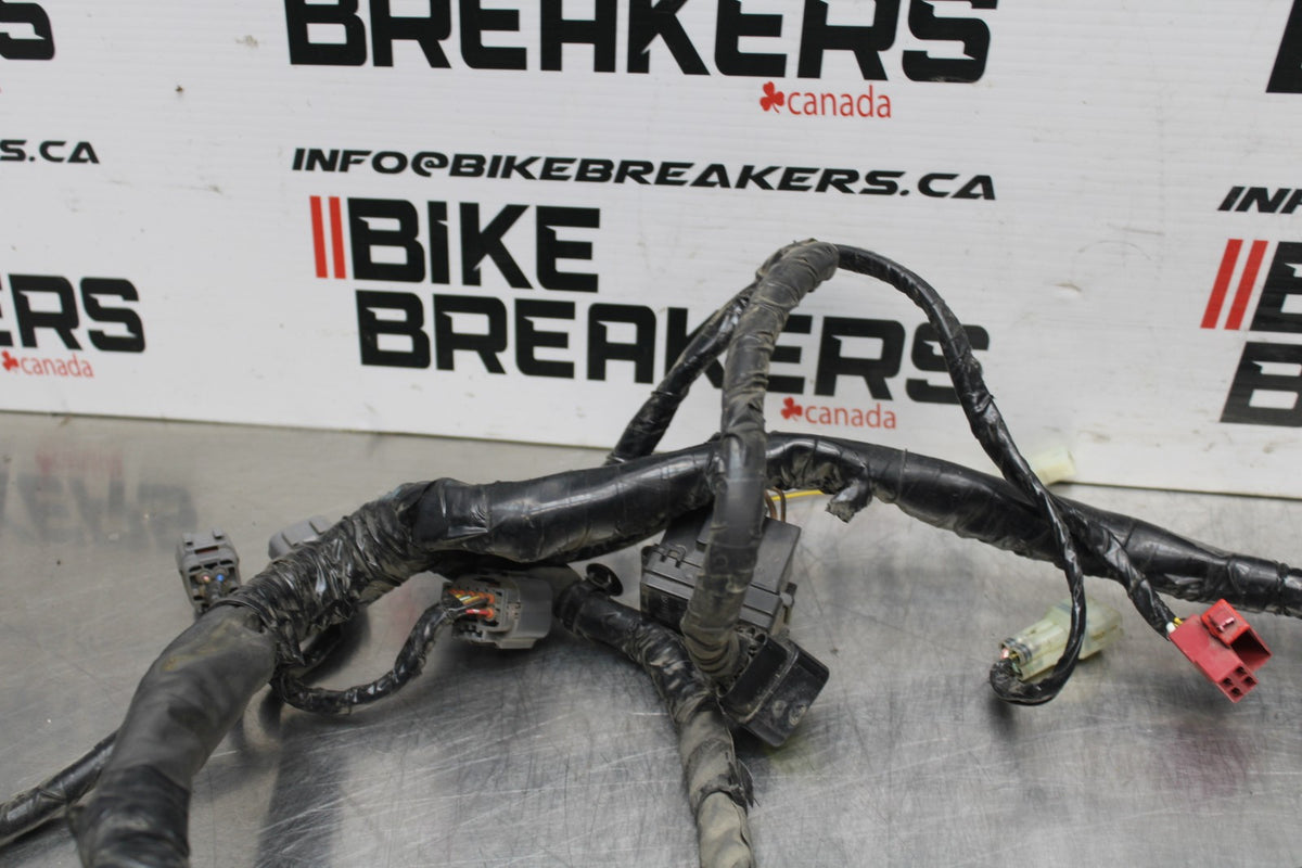 06 KAWASAKI NINJA 650 EX650 MAIN ENGINE WIRING HARNESS MOTOR WIRE LOOM BB823