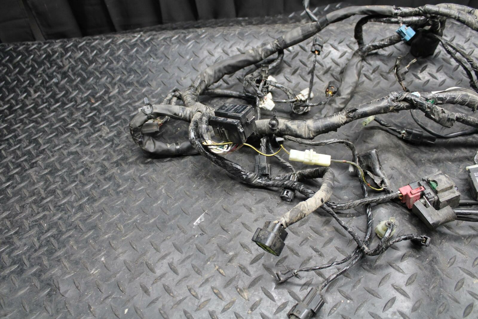 07-09 KAWASAKI VERSYS 650 MAIN ENGINE WIRING HARNESS MOTOR WIRE LOOM BB206