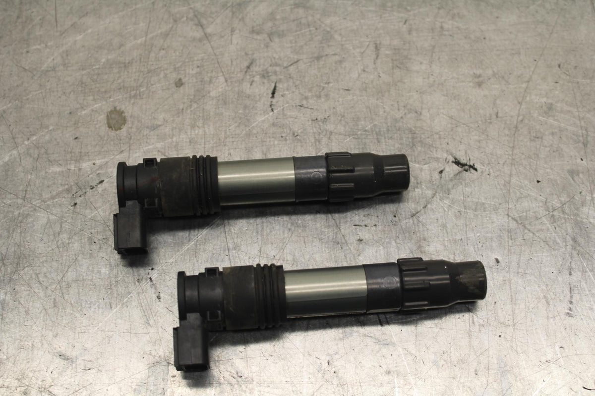 12-17 KAWASAKI ER-6N Z650 IGNITION COILS COIL SPARK PLUG CAPS BB607