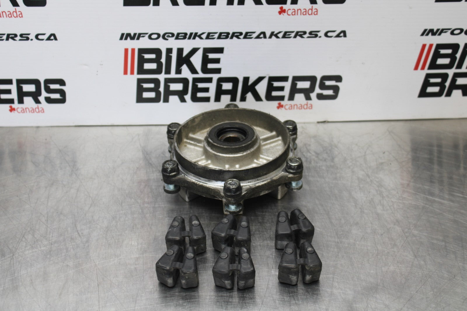 01-06 HONDA CBR600F4I REAR HUB & SHOCK DAMPERS CUSH ABSORBERS BB185