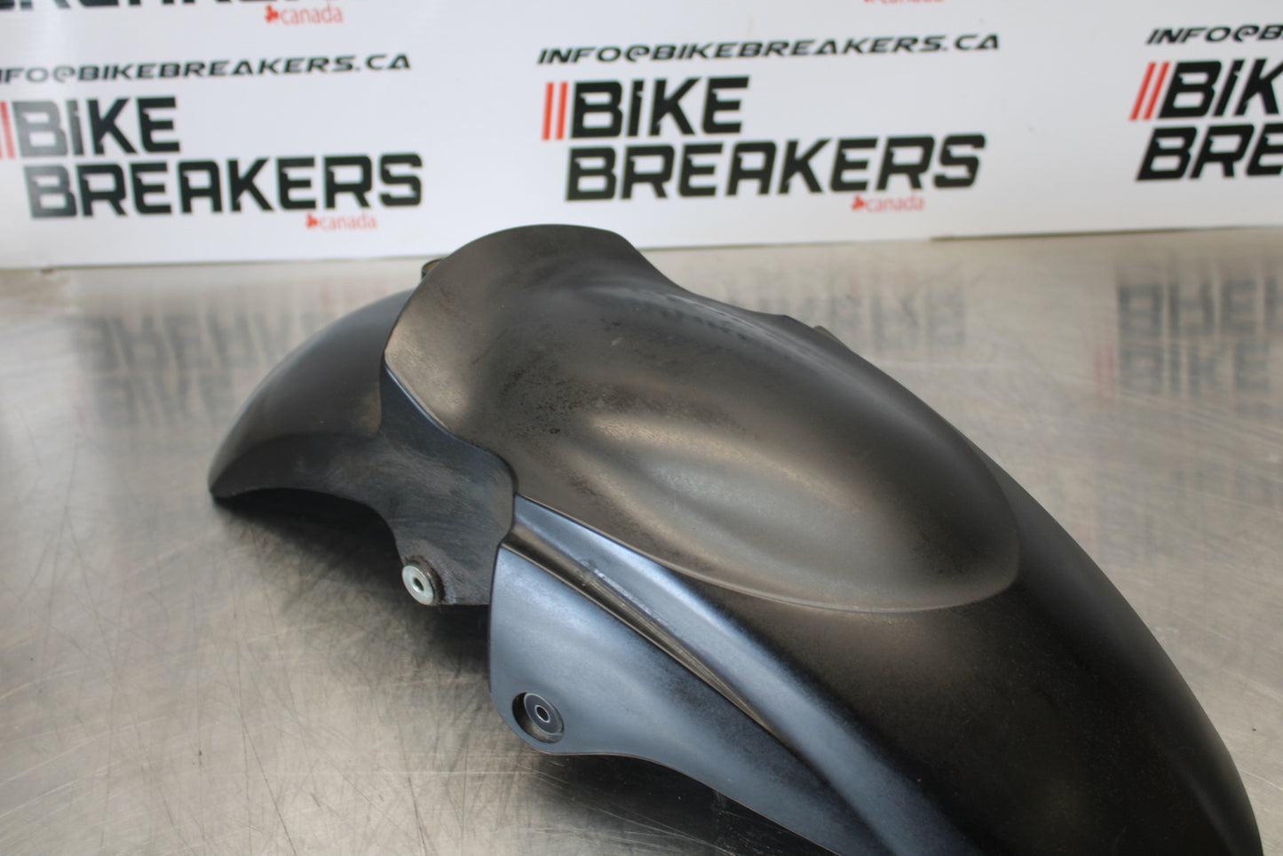 09-15 YAMAHA FZ6R FRONT WHEEL FENDER COWL FAIRING BB161