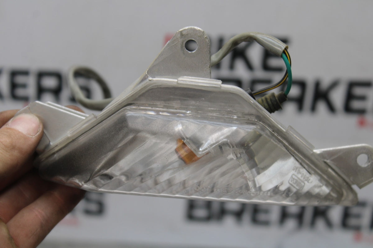 13-18 KAWASAKI NINJA ZX6R LEFT FRONT TURN SIGNAL LIGHT INDICATOR BB915