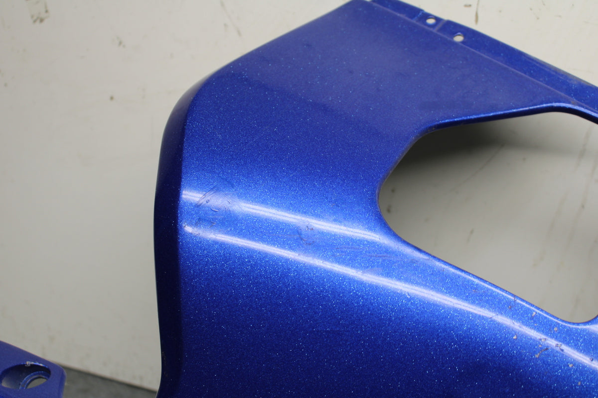 99-02 YAMAHA YZF R6 RIGHT LOWER BOTTOM BELLY SIDE FAIRING COWL  BB246