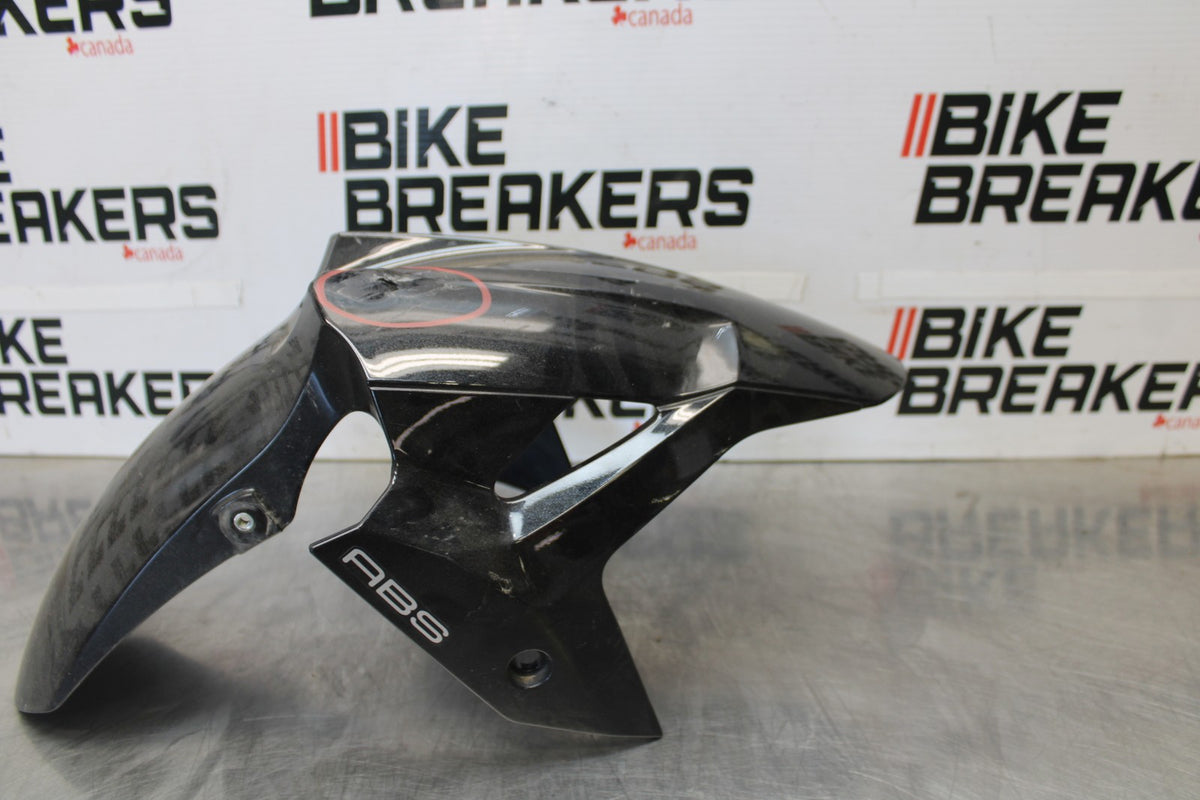 24-25 KAWASAKI NINJA 500 ABS FRONT WHEEL FENDER COWL FAIRING BB899