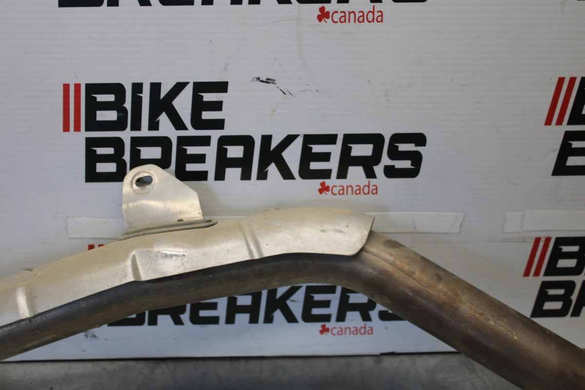 08 KAWASAKI ZX6R EXHAUST MIDPIPE MID MIDDLE PIPE BB896