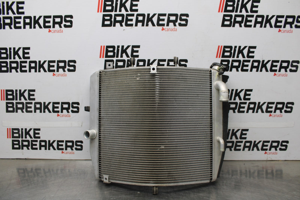 08 KAWASAKI NINJA ZX10R ENGINE RADIATOR MOTOR COOLER COOLING RADIATER BB902