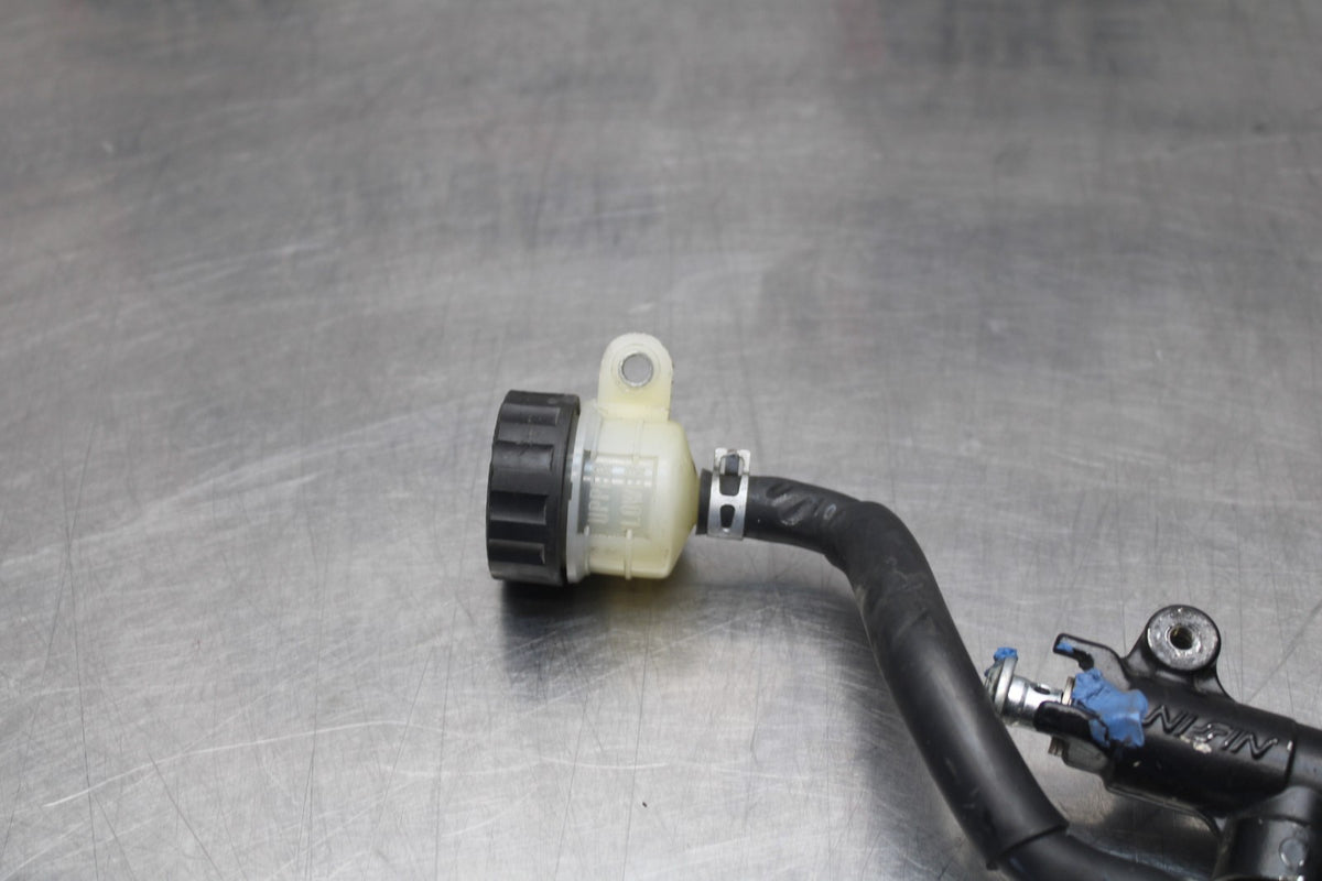 09 SUZUKI GSXR1000 REAR BACK BRAKE MASTER CYLINDER W RESERVOIR BB777