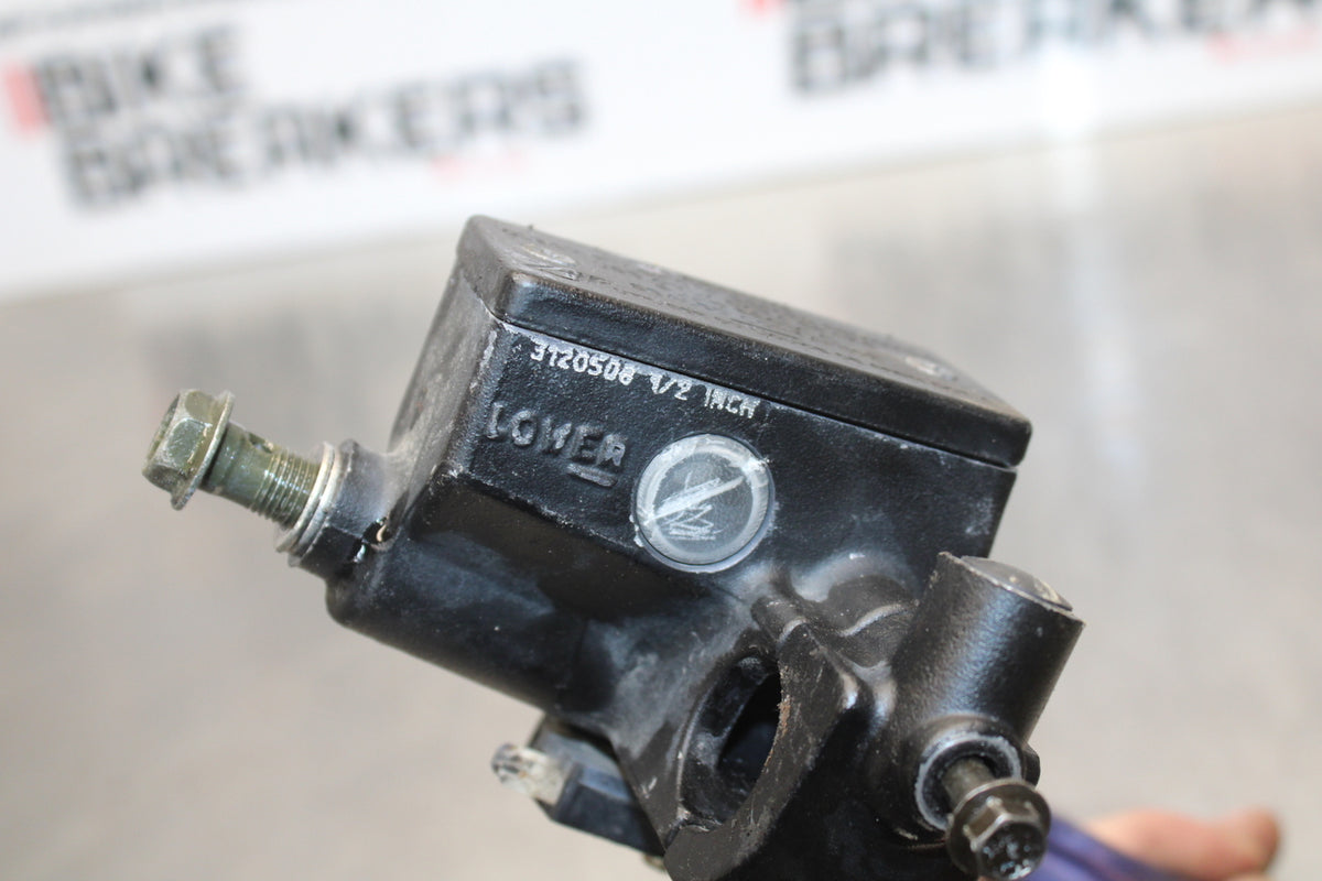 04-09 SUZUKI GS500F FRONT BRAKE MASTER CYLINDER w/ LEVER BB165